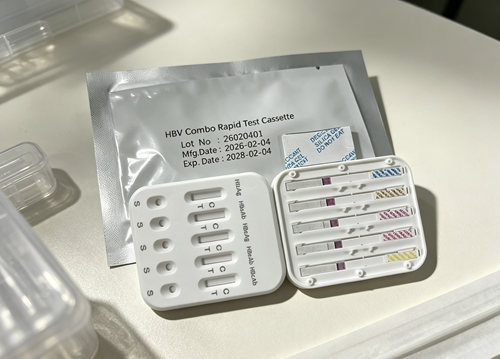 5-in-1 Hepatitis B HBV Combo Rapid Test Cassette Kit